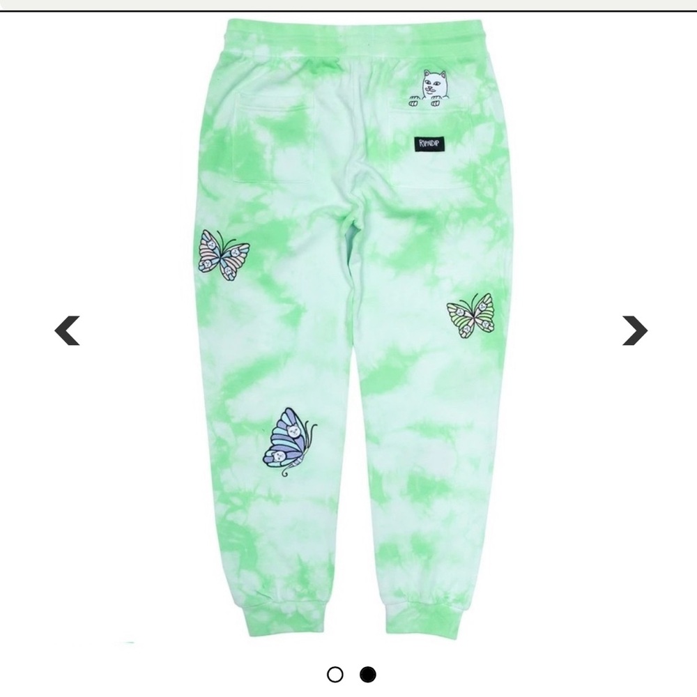RipNDip Think Factory Mint Cloud Wash Sweatpants - Picture 3 of 4